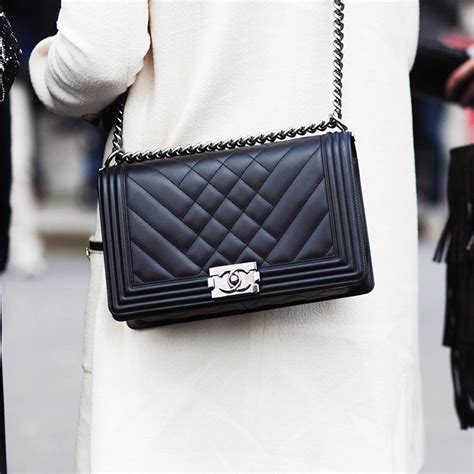 chanel classic vs chanel boy|Chanel bag history.